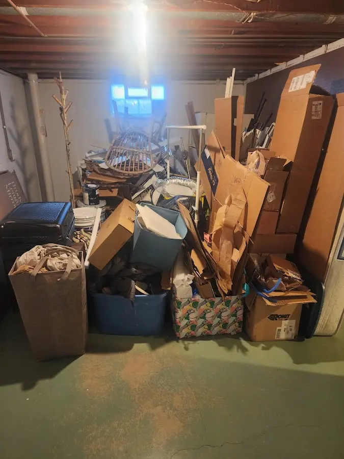 Roll-off dumpster container at job site for Roll Off Dumpster Rental in North Weeki Wachee